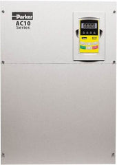 Parker - Three Phase, 460 Volt, 125 hp, Variable Frequency Drive - 16.14" Wide x 11.81" Deep x 24" High, IP20 - All Tool & Supply