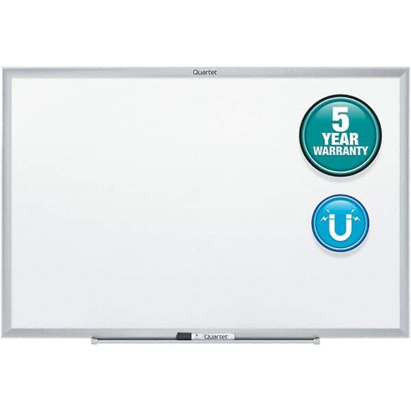 Quartet - 18" High x 24" Wide Magnetic Dry Erase Board - Steel, Includes Dry-Erase Marker & Mounting Kit - All Tool & Supply