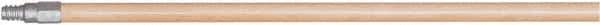 Harper Brush - 60 x 15/16" Wood Squeegee Handle - Threaded Connection, Tan - All Tool & Supply