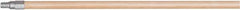 Harper Brush - 60 x 15/16" Wood Squeegee Handle - Threaded Connection, Tan - All Tool & Supply