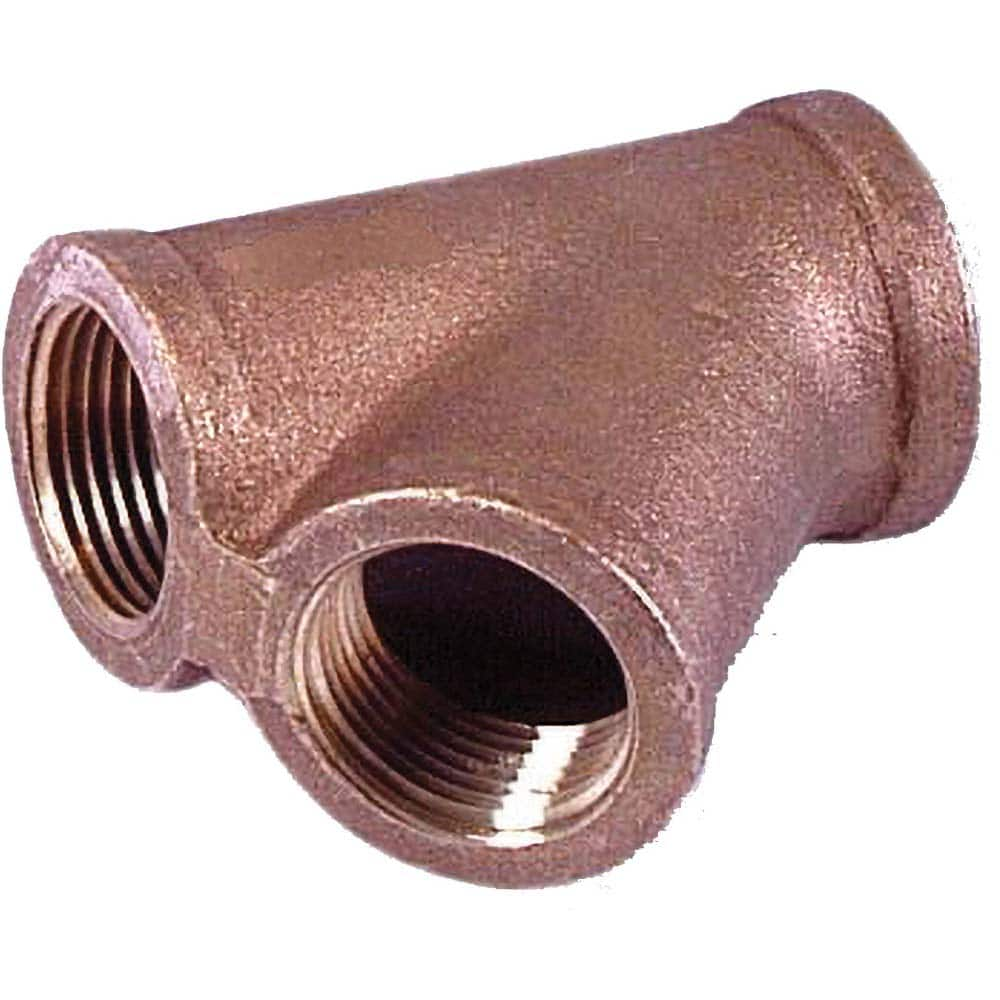 Merit Brass - Brass & Chrome Pipe Fittings Type: 45 Degree Y-Branch Fitting Size: 3/8 - All Tool & Supply