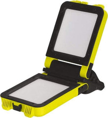 Probuilt Lighting - 120 Volt, 30 Watt, Cordless, LED Portable Handheld Work Light - 2 Heads, 2,400 Lumens, Polypropylene, 17" Long x 4.1" Wide x 8" High - All Tool & Supply