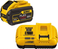 DeWALT - 60 Volt Lithium-Ion Power Tool Battery - 9 Ahr Capacity, 1 hr Charge Time, Series 20/60 FLEXVOLT - All Tool & Supply