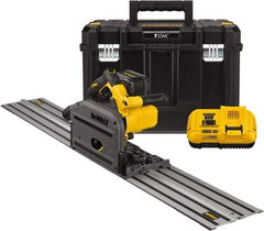 DeWALT - 60 Volt, 6-1/2" Blade, Cordless Circular Saw - 4,000 RPM, 1 Lithium-Ion Battery Included - All Tool & Supply