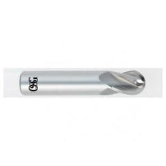 1/2" Dia. - 2-1/2" OAL - CBD - Ball End - 4 FL - All Tool & Supply