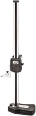 Starrett - 24" Electronic Height Gage - 0.0005" Resolution, Accurate to .0001", LCD Display, RS-232 Data Output - All Tool & Supply