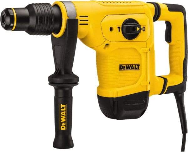 DeWALT - 120 Volt 1" SDS Max Chuck Electric Hammer Drill - 0 to 3,150 BPM, 0 to 540 RPM, Reversible - All Tool & Supply