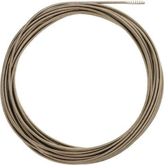 Milwaukee Tool - 5/16" x 75' Drain Cleaning Machine Cable - Inner Core, 1-1/4" to 2-1/2" Pipe, Use with Milwaukee Drain Cleaning Tools - All Tool & Supply