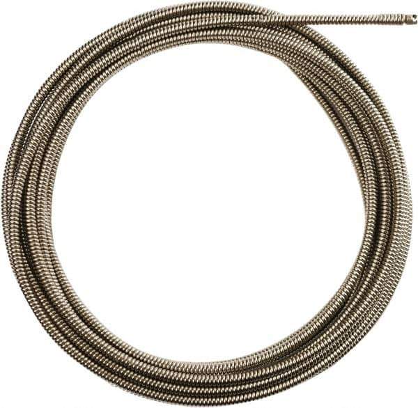 Milwaukee Tool - 5/8" x 50' Drain Cleaning Machine Cable - All-Purpose Wind, 1-1/4" to 2-1/2" Pipe, Use with Milwaukee Drain Cleaning Tools - All Tool & Supply