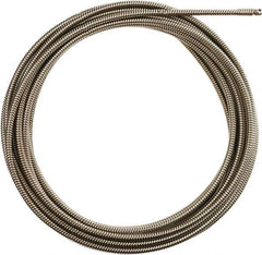 Milwaukee Tool - 5/8" x 50' Drain Cleaning Machine Cable - All-Purpose Wind, 1-1/4" to 2-1/2" Pipe, Use with Milwaukee Drain Cleaning Tools - All Tool & Supply