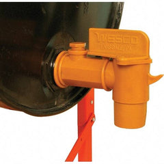 Wesco Industrial Products - 2" NPT Plastic Rigid Drum Faucet - FM Approved, No Arrester, Manual Closing, 8" Long Extension - All Tool & Supply