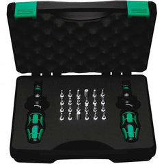 Wera - Torque Limiting Screwdrivers Type: Adjustable Torque Kit Minimum Torque (Nm): 0.30 - All Tool & Supply