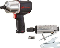 Ingersoll-Rand - 1/2" Drive, 11,000 RPM, 780 Ft/Lb Torque Impact Wrench - Pistol Grip Handle, 1,250 IPM, 5.8 CFM, 90 psi, 1/4" NPTF Inlet - All Tool & Supply