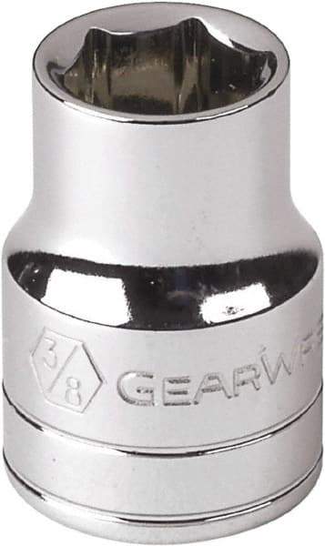 GearWrench - 5/16", 1/4" Drive, Standard Hand Socket - 6 Points, Alloy Steel, Full Polish Finish - All Tool & Supply