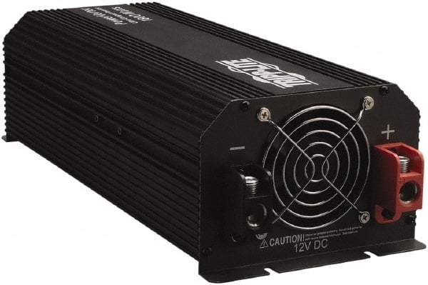 Tripp-Lite - 2 Connection, 12 VDC Input, 120 VAC Output, 3,600 Peak Wattage, Surface Mount Power Inverter - 6" Wide x 4" Deep x 4" High, 1,800 Watt Continuous Output Power, Fan Cooled - All Tool & Supply