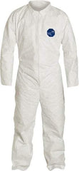 Dupont - Size 2XL Film Laminate General Purpose Coveralls - Zipper Closure - All Tool & Supply