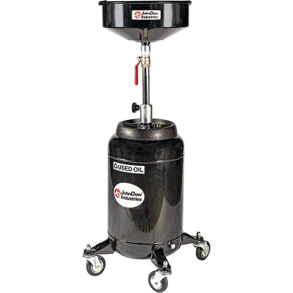 JohnDow - Oil Drain Containers Type: Oil Drain w/Casters Container Size: 16 Gal. - All Tool & Supply