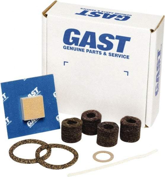 Gast - 12 Piece Air Compressor Repair Kit - For Use with Gast Lubricated Model #0323-V3-SG588DX, #0523-V3-SG588DX and #0523-V81T-SG588DX - All Tool & Supply