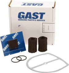 Gast - 9 Piece Air Compressor Repair Kit - For Use with Gast 0323/0523 Oil-Less "Q" Models with Internal Filtration - All Tool & Supply