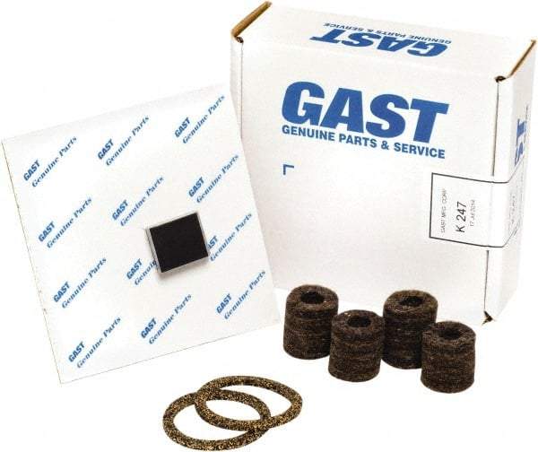 Gast - 10 Piece Air Compressor Repair Kit - For Use with Gast 0322/0522 Oil-Less Models - All Tool & Supply