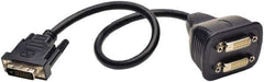 Tripp-Lite - 1' Long, DVI Computer Cable - Black, Male, Female x Female - All Tool & Supply