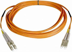 Tripp-Lite - 10' Long, LC/LC Head, Multimode Fiber Optic Cable - Aqua, Use with LAN - All Tool & Supply