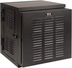 Tripp-Lite - 23.62" Overall Width x 12" Rack Height x 26.42" Overall Depth Data Cable Enclosure - 3,000 Lb Capacity, Black - All Tool & Supply