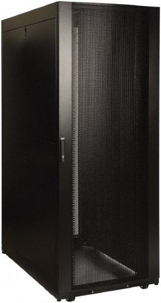 Tripp-Lite - 29.53" Overall Width x 45" Rack Height x 50.89" Overall Depth Data Cable Enclosure - 3,000 Lb Capacity, Black - All Tool & Supply