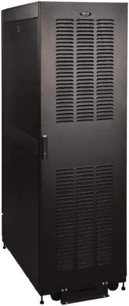 Tripp-Lite - 23.63" Overall Width x 42" Rack Height x 43" Overall Depth Data Cable Enclosure - 3,000 Lb Capacity, Black - All Tool & Supply