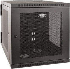 Tripp-Lite - 23.6" Overall Width x 12" Rack Height x 33-1/2" Overall Depth Data Cable Enclosure - 3,000 Lb Capacity, Black - All Tool & Supply