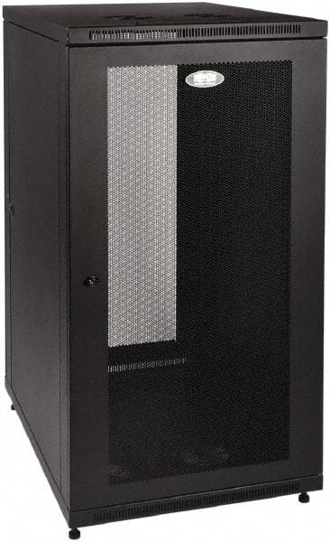 Tripp-Lite - 24.2" Overall Width x 24" Rack Height x 34.06" Overall Depth Data Cable Enclosure - 3,000 Lb Capacity, Black - All Tool & Supply