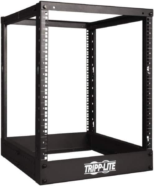 Tripp-Lite - Electrical Enclosure Steel Equipment Rack - For Use with Network Equipment, EIA-310-D Compliant/IEC 60297-3-100/RoHS Compliant, Includes Installation Guide & Mounting Hardware - All Tool & Supply