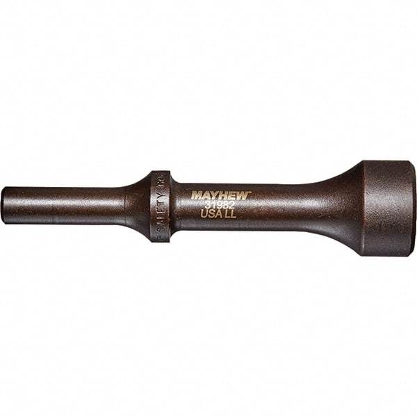 Mayhew - 1" Head Width, 4-1/4" OAL, Pneumatic Hammer - Round Drive, Round Shank, Steel - All Tool & Supply