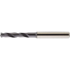 Accupro - 9mm 140° Spiral Flute Solid Carbide Screw Machine Drill Bit - All Tool & Supply