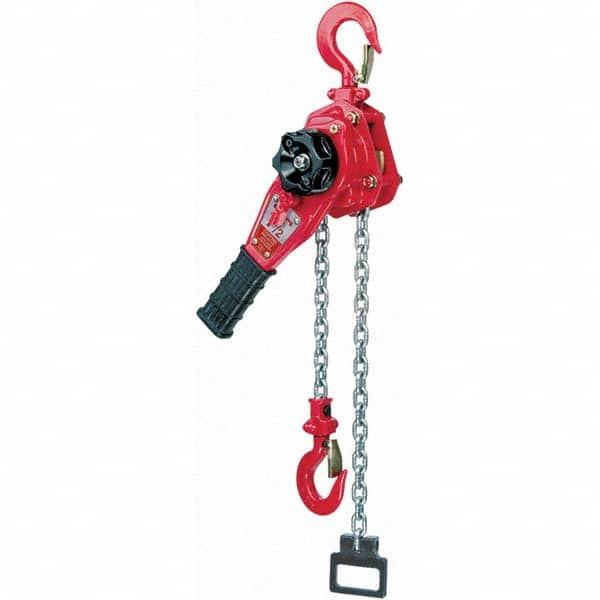 Coffing - 6,000 Lb Capacity, 15' Lift Height, Chain Manual Lever Hoist - All Tool & Supply