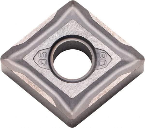 Kyocera - CNMG544 SQ Grade PR015S Carbide Turning Insert - Megacoat Hard Finish, 80° Diamond, 5/8" Inscr Circle, 1/4" Thick, 1/16" Corner Radius - All Tool & Supply