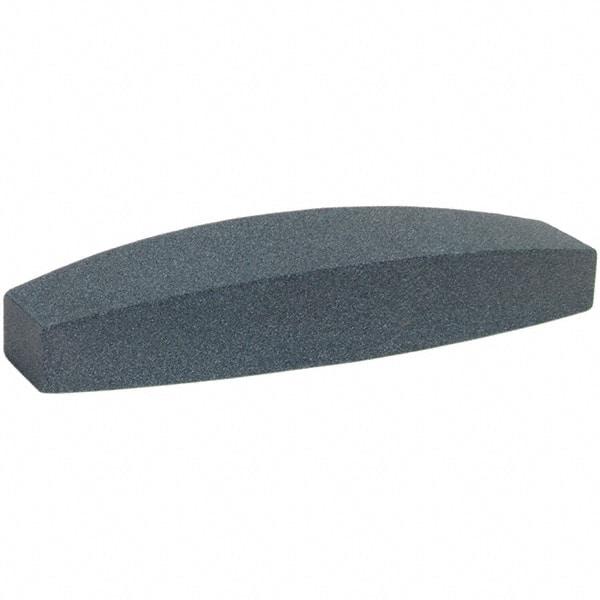 Norton - 9" Long x 2-1/2" Wide x 1-1/2" Thick, Silicon Carbide Sharpening Stone - Boat Shaped, Medium Grade - All Tool & Supply