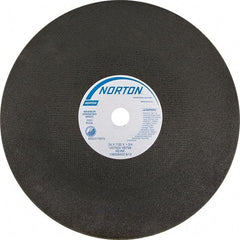 Norton - 24" Aluminum Oxide Cutoff Wheel - 7/32" Thick, 1-3/4" Arbor - All Tool & Supply