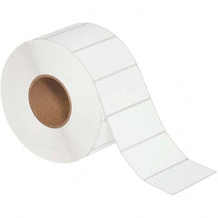 Value Collection - Pack of 4 Rolls, 3,000 Labels per Roll, 4" x 2" White Matte Coated Facestock Thermal Labels - All Tool & Supply