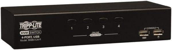 Tripp-Lite - KVM Switch - 4 Ports - All Tool & Supply