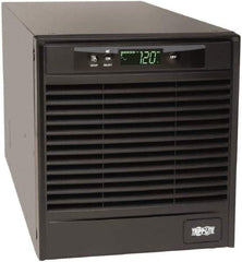 Tripp-Lite - 20 Amp, 3,000 VA, Tower & Rack Mount Online Backup Uninterruptible Power Supply - Backup 4.1 min with Full Load & 13.8 min with Half Load, 120 VAC Input & Output, 2,700 Watt Output, 1 Phases, 9 Outlets - All Tool & Supply