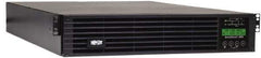 Tripp-Lite - 20 Amp, 3,000 VA, Tower & Rack Mount Online Backup Uninterruptible Power Supply - Backup 4.1 min with Full Load & 13.8 min with Half Load, 120 VAC Input & Output, 2,700 Watt Output, 1 Phases, 9 Outlets - All Tool & Supply