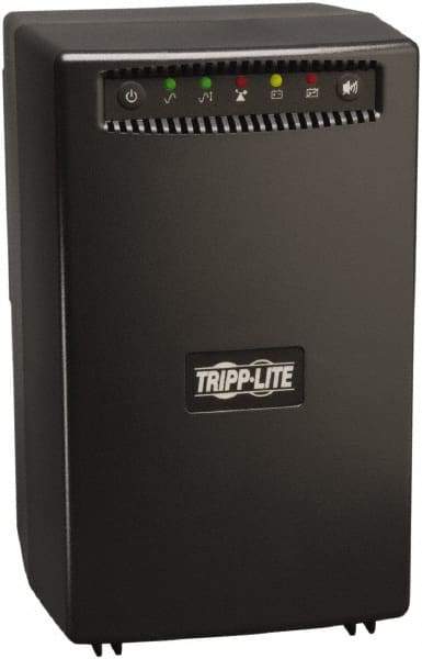 Tripp-Lite - 15 Amp, 1,500 VA, Tower Mount Line Interactive Backup Uninterruptible Power Supply - Backup 4 min with Full Load & 8-1/2 min with Half Load, 120 VAC Input & Output, 940 Watt Output, 1 Phases, 8 Outlets - All Tool & Supply