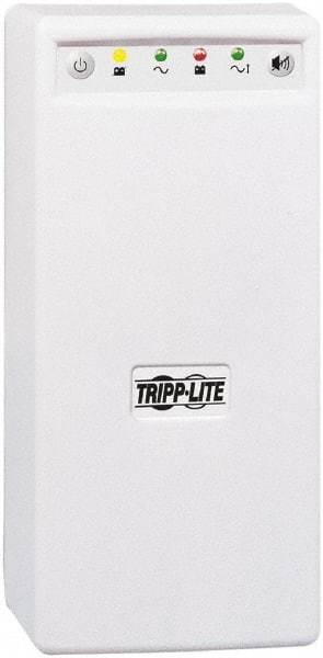 Tripp-Lite - 15 Amp, 350 VA, Tower Mount Line Interactive Backup Uninterruptible Power Supply - Backup 15-1/2 min with Full Load & 37 min with Half Load, 120 VAC Input & Output, 225 Watt Output, 1 Phases, 4 Outlets - All Tool & Supply