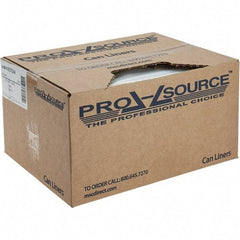 PRO-SOURCE - 24 Gal Capacity, Clear, Linear Low-Denstiy Polyethylene (LLDPE), Hazardous Waste Bag - 6 mil Thick x 18" Wide x 30" High, Roll - All Tool & Supply