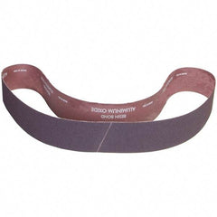 Norton - 3" Wide x 48" OAL, 80 Grit, Aluminum Oxide Abrasive Belt - Aluminum Oxide, Coated, X Weighted Cloth Backing - All Tool & Supply