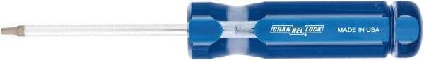 Channellock - 3" Blade Length Square Recess Screwdriver - 6.7" OAL - All Tool & Supply