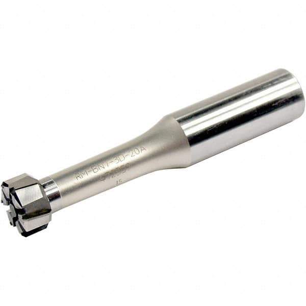 Iscar - Axial Clamp, Straight Shank Modular Reamer Body - 19.05mm Shank Diam, 1.97" Shank Length, 5.43" OAL, 87.88mm Body Length, 20mm Reamer Head Diam Compatibility, Right Hand Cut - All Tool & Supply