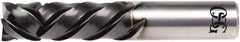 OSG - 3/8" Cutting Diam x 2" Length of Cut, 4 Flute, Spiral Router Bit - Diamond Coated, Right Hand Cut, Solid Carbide, 4" OAL x 3/8" Shank Diam, Compression, 45° Helix Angle - All Tool & Supply