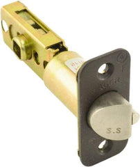 Hager - 4" Long x 1" Wide x 2-1/4" High Dead Latch - Steel/Zinc, Oil Rubbed Bronze Finish - All Tool & Supply